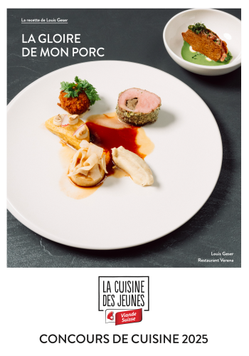 Recette Louis Geser concours de cuisine