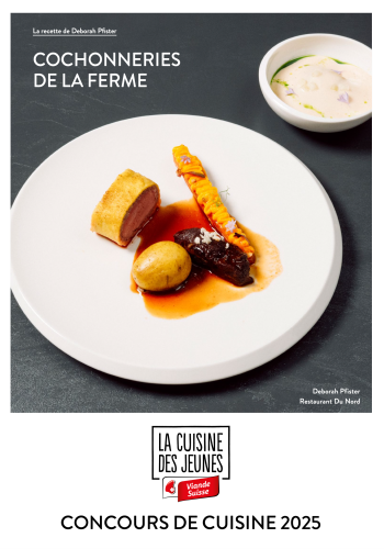 Recette Deborah Pfister concours de cuisine