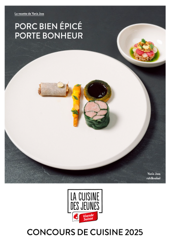 Recette Yanis Joss concours de cuisine