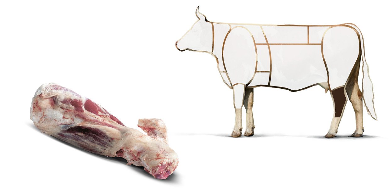 Rind Schenkel Hinterviertel