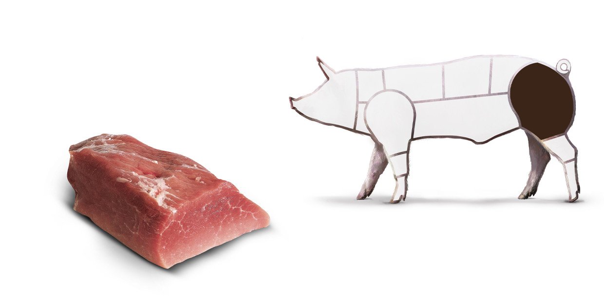 Schwein Unterspälte