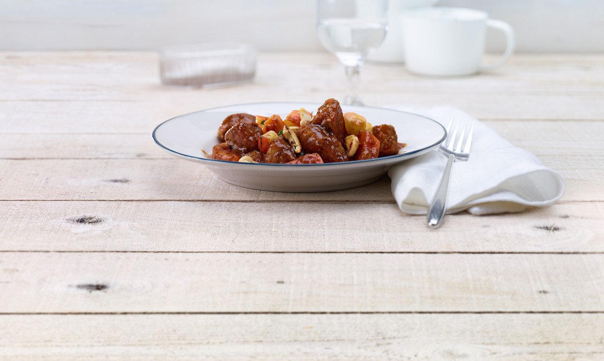 Rezept_Schweinsragout_mit_aepfeln_in_Currysauce