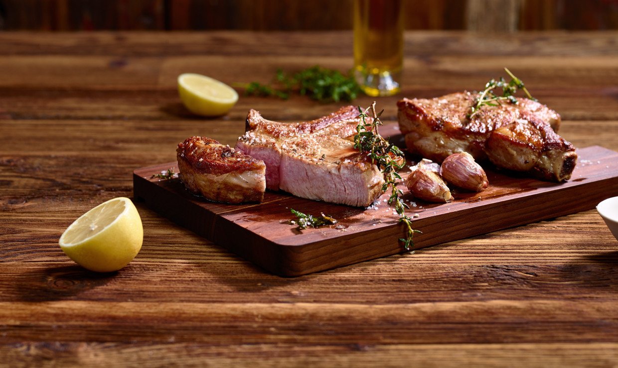 Cotelette De Veau Rotie A La Poele Viande Suisse