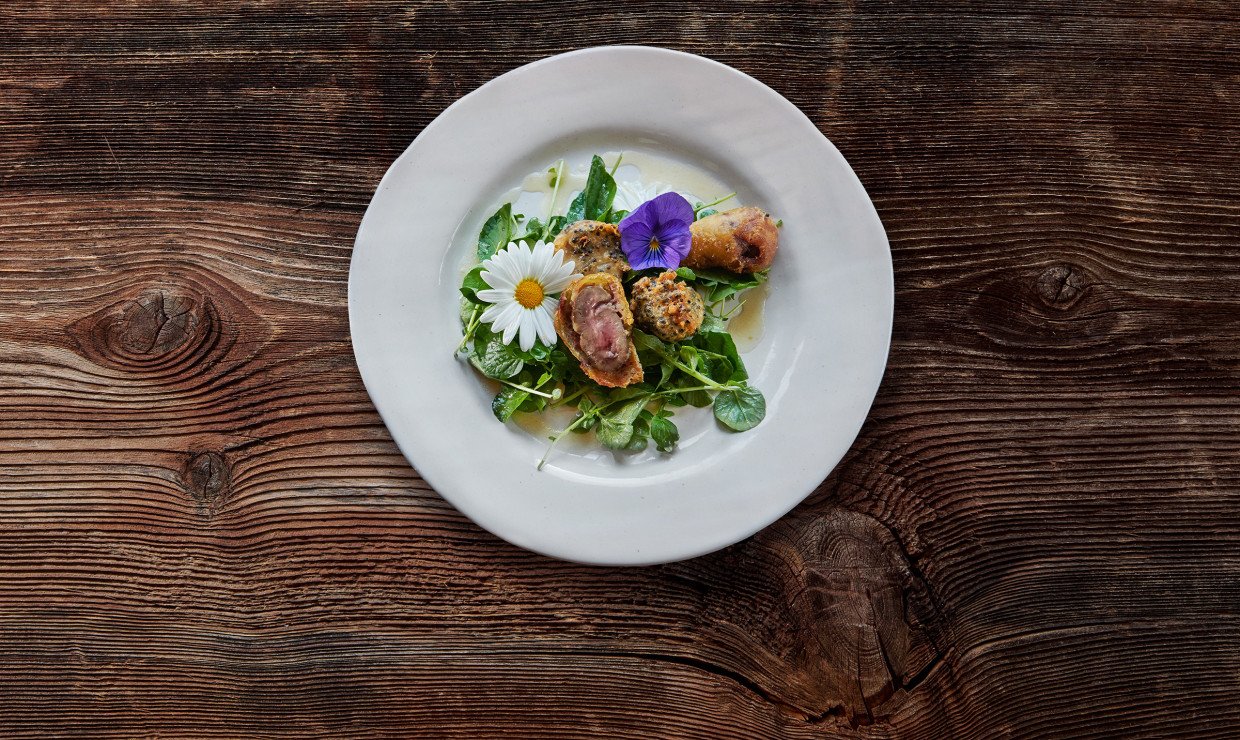 Frittata von Lammnieren und Hoden