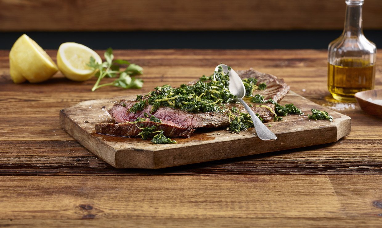 Flank-Steak-mit-Gremolata