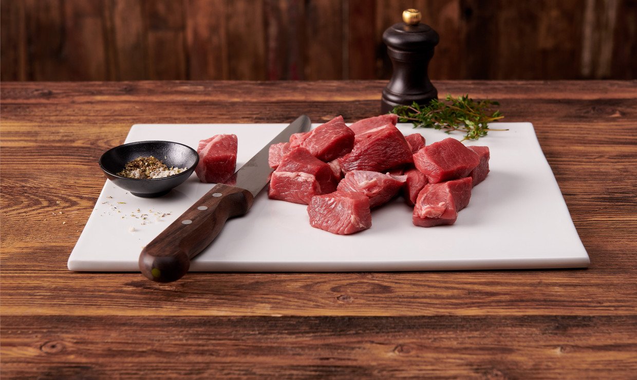Fleisch schneiden anleitung