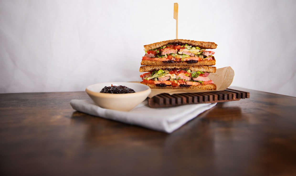 Clubsandwich Flanksteak
