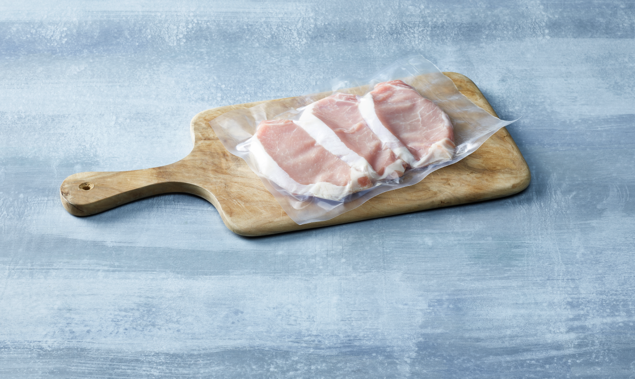 Vakuumiertes Fleisch Herobild