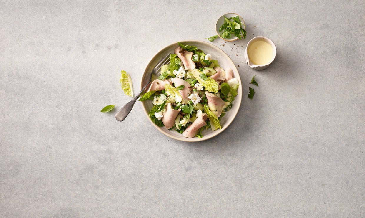 Frühlingssalat vom Kalb
