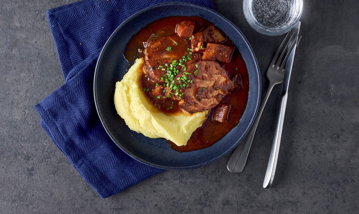 Suure Mocke mit Kartoffelstock