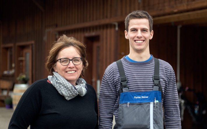 Claudia Schwizer et Florian Steiner