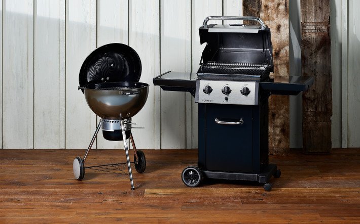 Gasgrill Holzkohlegrill