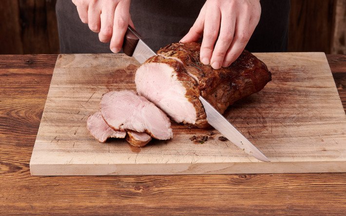 braten schneiden