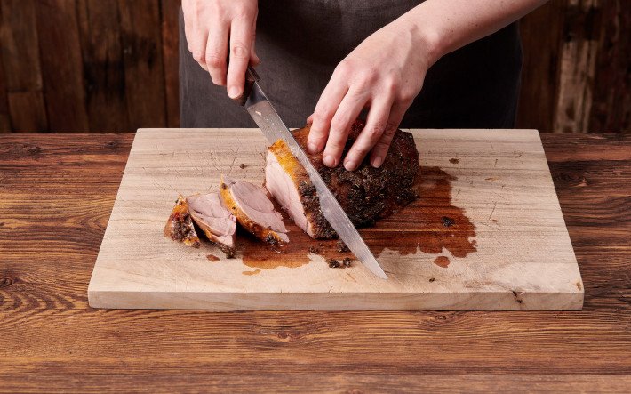 gigot schneiden schritt 2