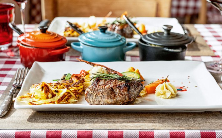 Steak der Eringer-Lodge
