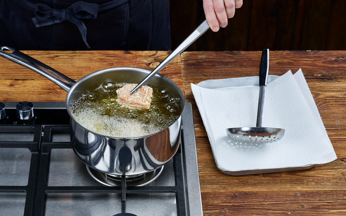 Frittieren in der Pfanne