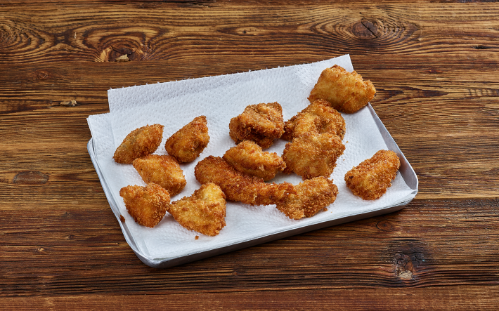 Frittiertes Fleisch