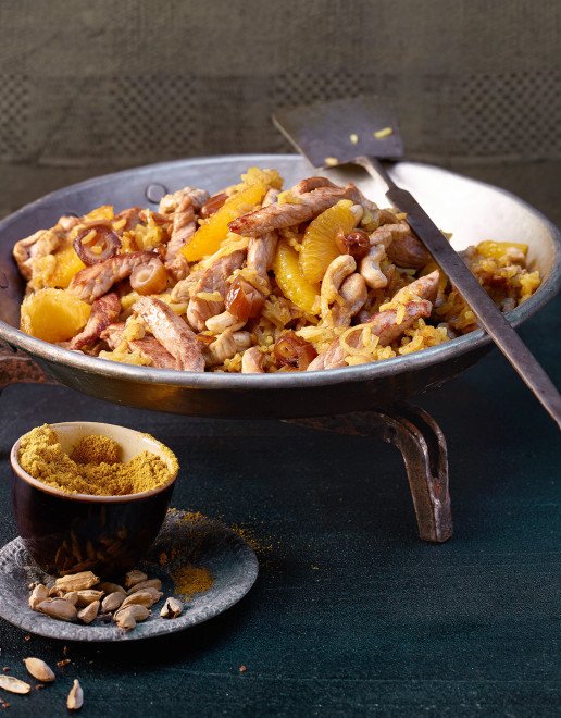 Rezept Curry Reispfanne