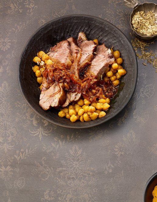Rezept Geschmorter Rindsbraten mit Fenchelsamen Lorbeer und Piment