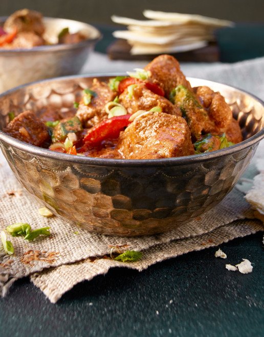 Rezept Indisches Lammcurry mit Koriander und Ingwer
