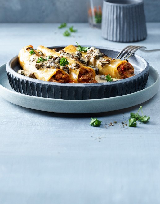 Rezept_Kalbsbraten_Cannelloni_mit_aromatischen_Morcheln