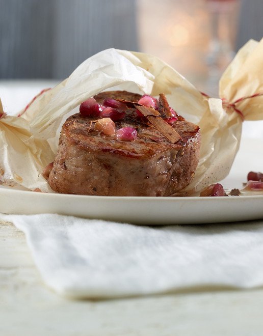 Rezept_Kalbsfiletmedaillon_in_Pergament_gegart