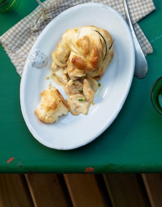 Rezept_Pouletgeschnetzeltes_im_Blaetterteigsaeckli