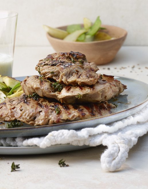 Schlossbeindeckel vom Grill