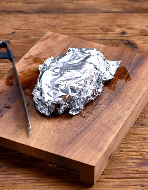 Fleisch in Folie