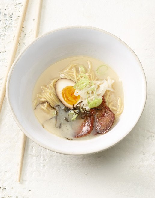 Knochen Ramen Suppe