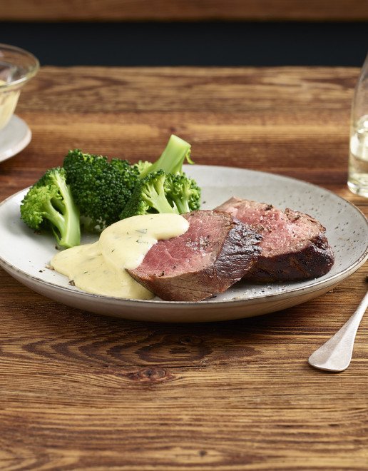 Rindsfiletmedaillons-mit-Sauce-béarnaise