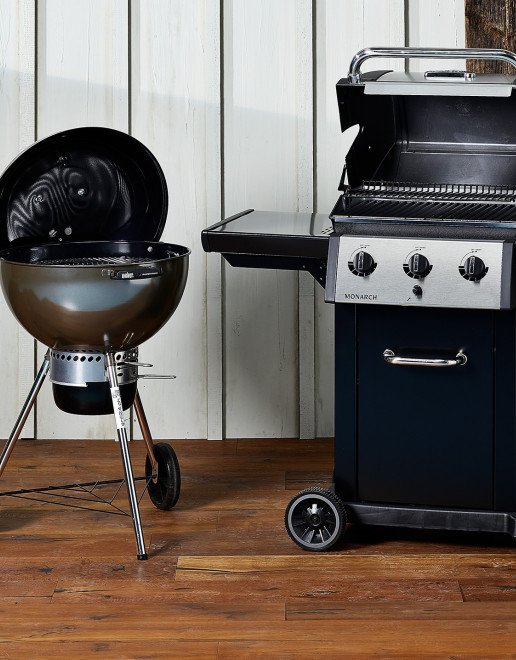Gasgrill Holzkohlegrill
