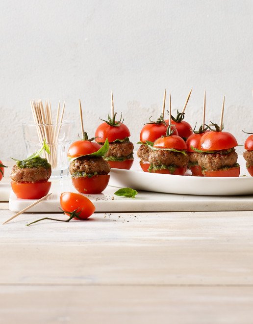 Tomaten Burger 