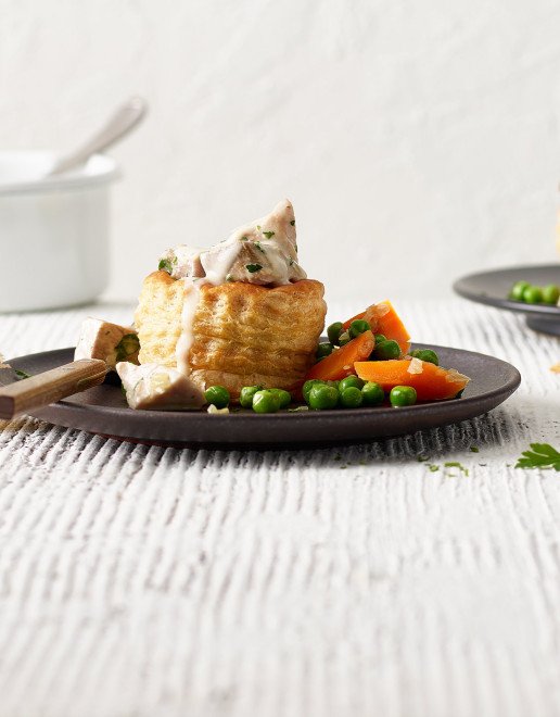 Pastetli mit Kalbfleisch und Milken