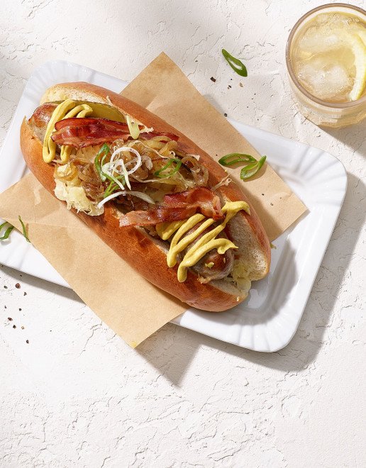 Hotdog im NewYork Style 