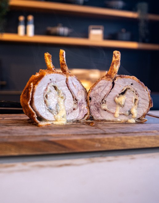 Schweizer Schweinskotelett-Cordon-Bleu