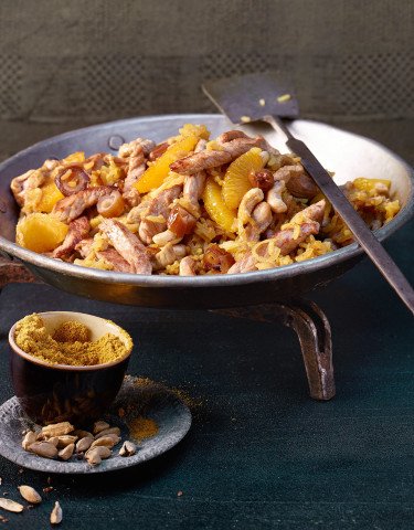 Rezept Curry Reispfanne